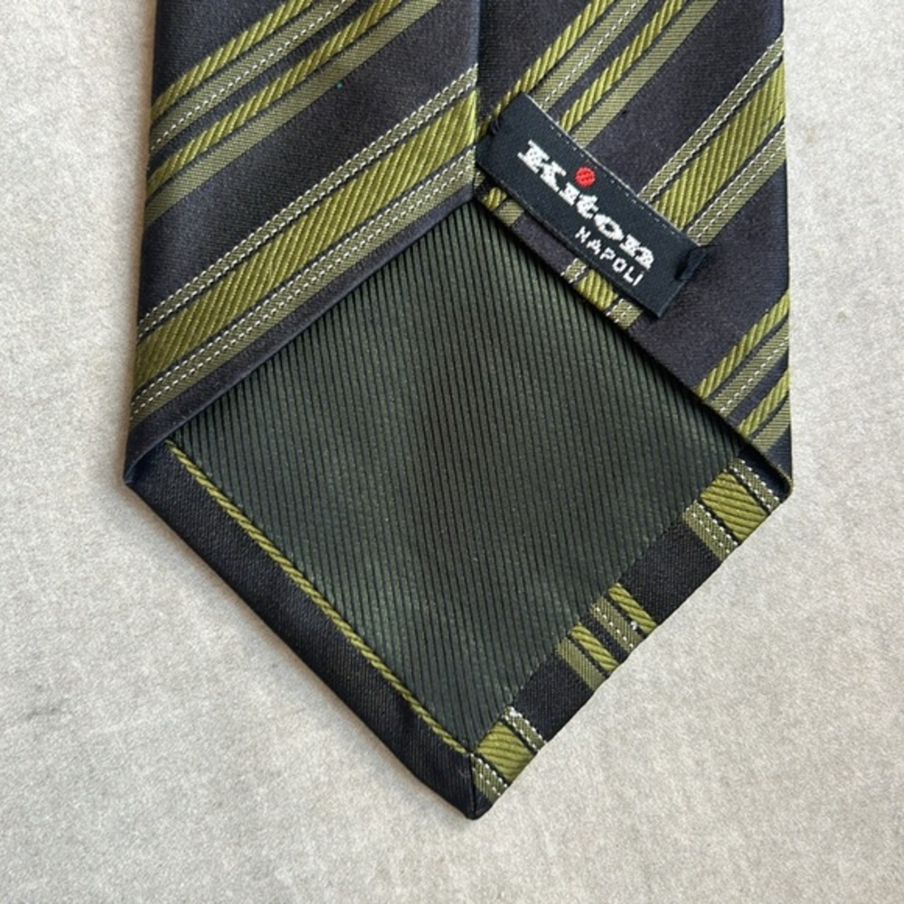 KITON “Seven Fold” Silk Tie
